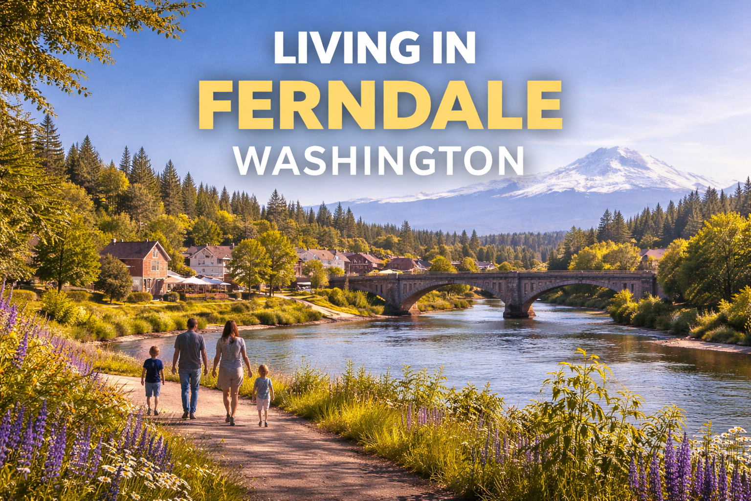 Living in Ferndale Washington – homes, neighborhoods, and Nooksack River