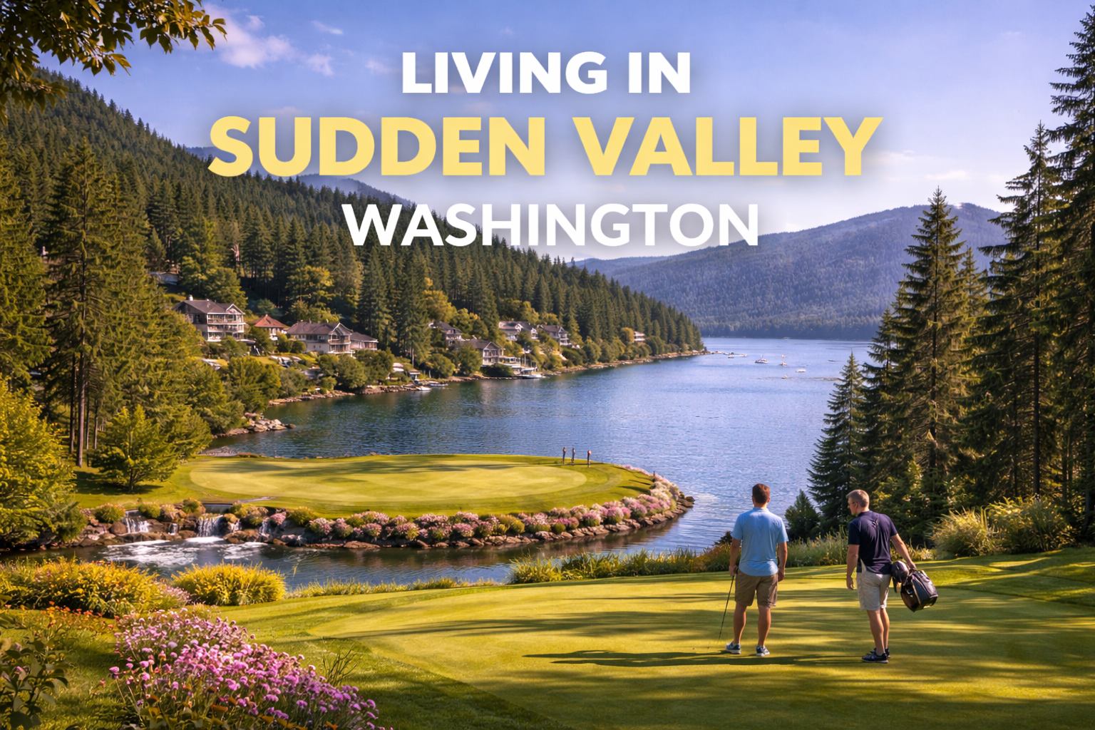 Living in Sudden Valley Washington – wooded neighborhoods, Lake Whatcom, and forested homes