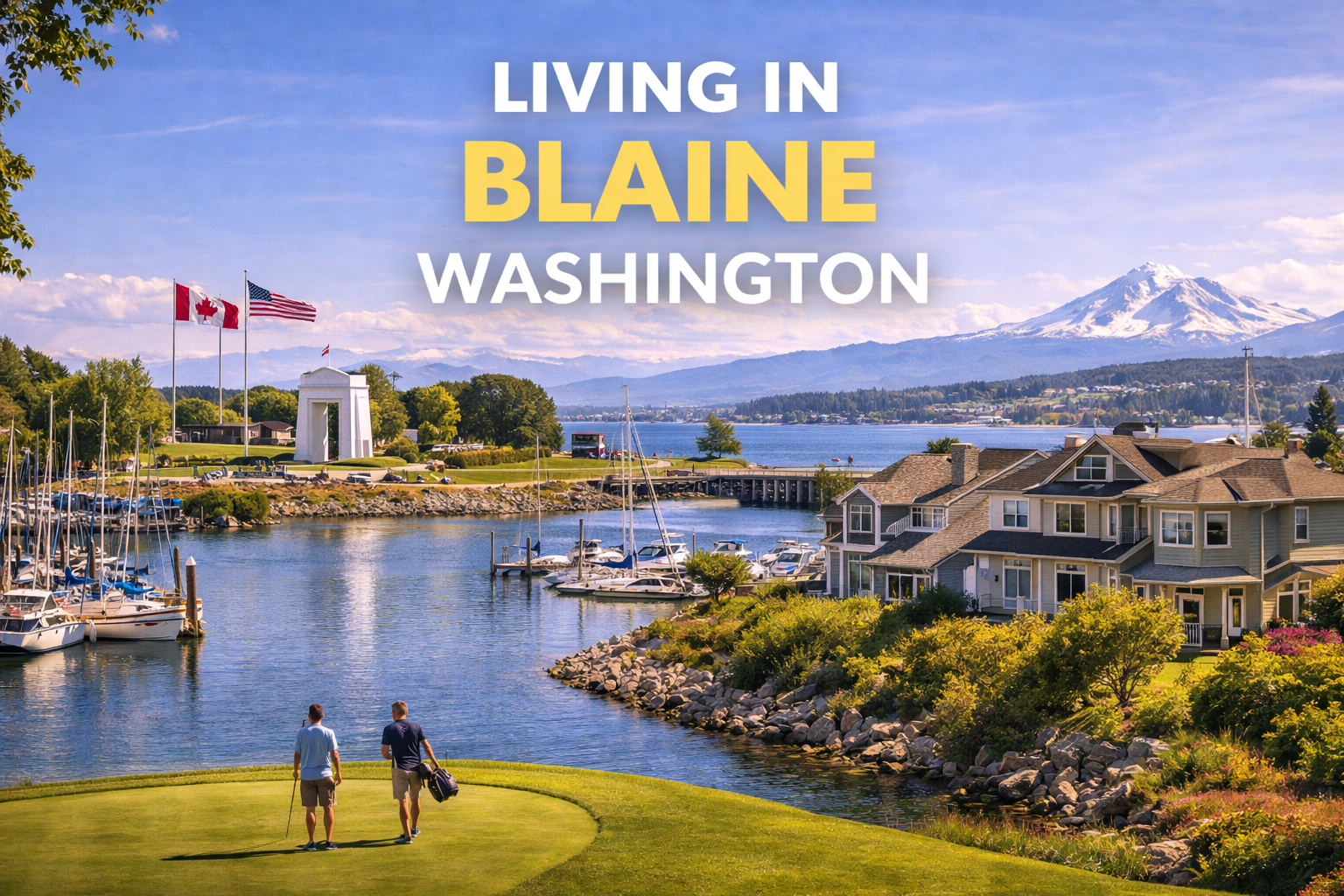 Living in Blaine Washington – coastal homes, marina, and border town lifestyle