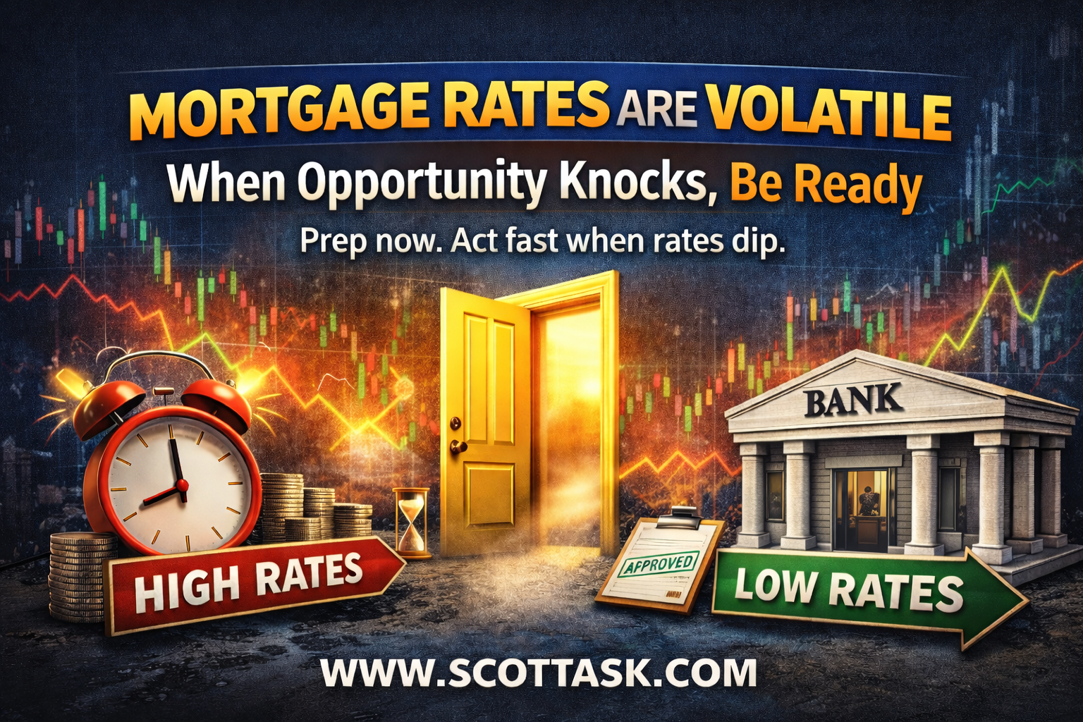 Mortgage Rates Are Volatile in 2026 — When Opportunity Knocks, Be Ready to Act